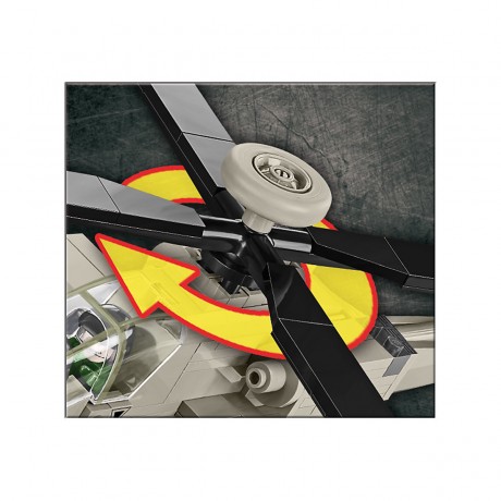 5808 Helikopter AH-64 Apache Boeing Kampfhubschrauber Armed Forces Collection 5808 Вертолет AH-64 Apache Boeing Attack Helicopter Коллекция Вооруженных Сил