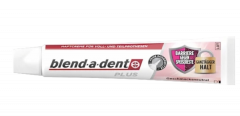 blend-a-dent Haftcreme Plus Barriere gegen Speisereste geschmacksneutral, 40 g, Крем-клей для фиксации зубных протезов Plus Барьер против остатков пищи, без вкусовых добавок, 40 г
