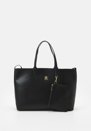 Tommy Hilfiger ICONIC TOMMY TOTE SET Tote bag black ICONIC TOMMY TOTE SET Сумка-тоут черный