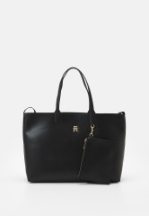 Tommy Hilfiger ICONIC TOMMY TOTE SET Tote bag black ICONIC TOMMY TOTE SET Сумка-тоут черный