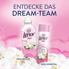 Lenor Light Weichspuler Jasminblute 71 WL, Кондиционер для белья с ароматом Жасмина, 71 загрузка (1596мл)
