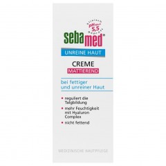 sebamed Unreine Haut Mattierende Creme Матирующий крем для нечистой кожи