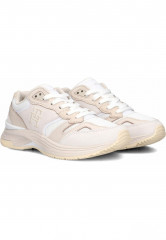 Tommy Hilfiger MODERN PREP RUNNER MA Trainers wit MODERN PREP RUNNER MA Кроссовки остроумие