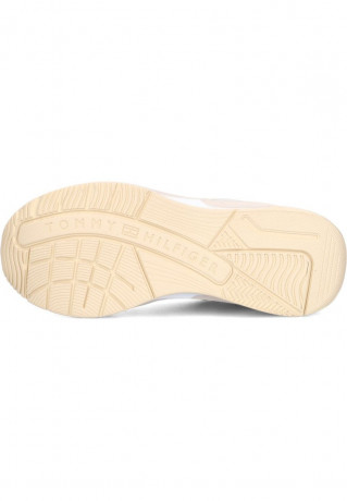 Tommy Hilfiger MODERN PREP RUNNER MA Trainers wit MODERN PREP RUNNER MA Кроссовки остроумие