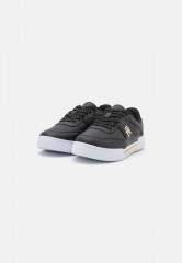 Tommy Hilfiger PREP COURT  Trainers black/gold ПОДГОТОВИТЕЛЬНАЯ СУДА Тренеры черное золото