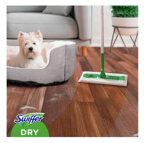 Swiffer dry refills aroma Clean and Fresh 90st x 2packs (180stk), Сменные салфетки для швабры для сухой уборки полов с ароматом чистоты и свежести 90шт x 2 упаковки