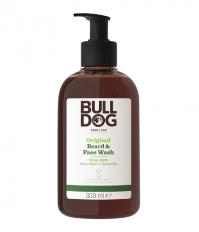 BULLDOG Bart- & Gesichtswaschgel 300ml, Гель для умывания бороды и лица, 300 мл