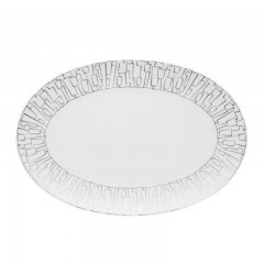 Rosenthal studio-line Rosenthal studio-line TAC 02 Skin Platin Platte 34 cm Тарелка Rosenthal studio-line TAC 02 из платины кожи 34 см