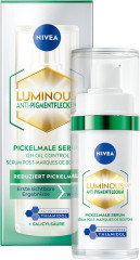 NIVEA Cellular Luminous630 Anti-Pigmentflecken Pickelmale Serum, 30 ml, Нивеа Сыворотка для лица, Luminous630 и салициловая кислота, против постакне и пигментации, 30 мл