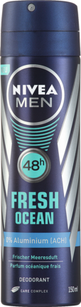 NIVEA MEN Дезодорант-спрей Fresh Ocean, 150 мл