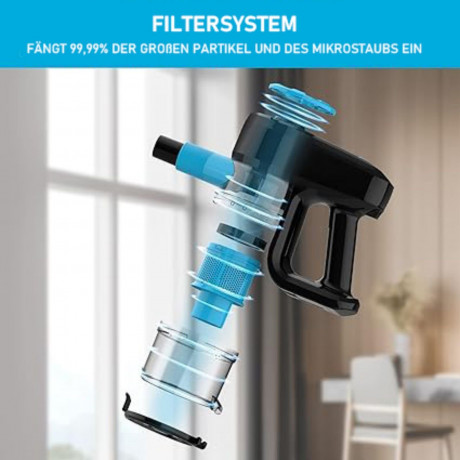 Grenintol Grenintol Akku-Handstaubsauger Akku Staubsauger,Akku-Handstaubsauger,Akku-Stielstaubsauger 150W/17Kpa, 150,00 W, Akkusauger,Staubsauger Kabellos 3in1,40Min Беспроводной ручной пылесос Grenintol, беспроводной ручной пылесос, беспроводной ручной