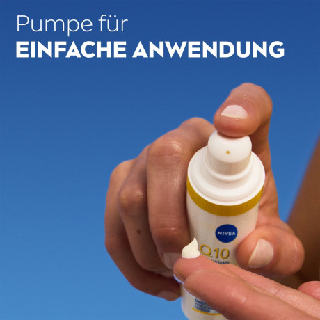 NIVEA Q10 Anti-Falten Experte Daily UV Fluid LSF 50, 40 ml, Нивеа Дневной UV-флюид для лица, SPF 50, Q10, защита от фотостарения, против морщин, 40 мл