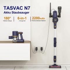 TASVAC TASVAC Akku-Stielstaubsauger TASVAC, 250,00 W, Akku Staubsauger, 25KPa, 55 Minuten, Akku-Hand-und Stielstaubsauger  Беспроводной стержневой пылесос TASVAC TASVAC, 250,00 Вт, беспроводной пылесос, 25 кПа, 55 минут, беспроводной ручной и стержневой п