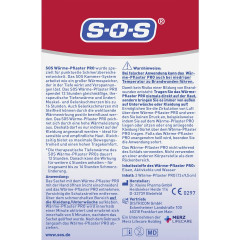 SOS Warmepflaster PRO, 2 Stuck, SOS Согревающий пластырь PRO, при болях в мышцах и суставах, 2 шт.