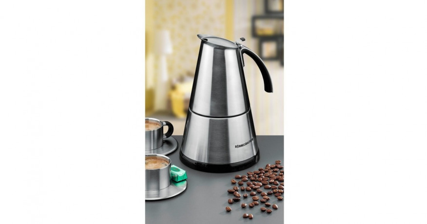 Rommelsbacher Rommelsbacher EKO 366/E Elpresso deLuxe, Espressomaschine edelstahl  edelstahl Rommelsbacher EKO 366/E Elpresso deLuxe, эспрессо-машина из нержавеющей стали