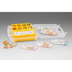 Wissner aktiv lernen Spielgeldkoffer 130 Scheine + 160 Munzen Кейс для игровых денег 130 купюр + 160 монет