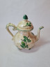 Чайник винтажный Im Stil Bassano на ножках с цветочным декором, керамика, 21 см, Германия, 1960-70гг.