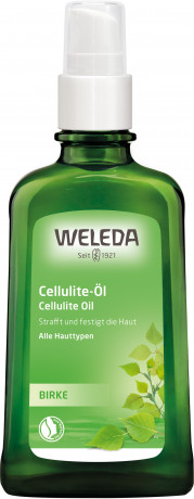 Weleda BIRKE Cellulite-Oel, 100 ml, Берёзовое антицеллюлитное масло для массажа и мягкости кожи, 100 мл