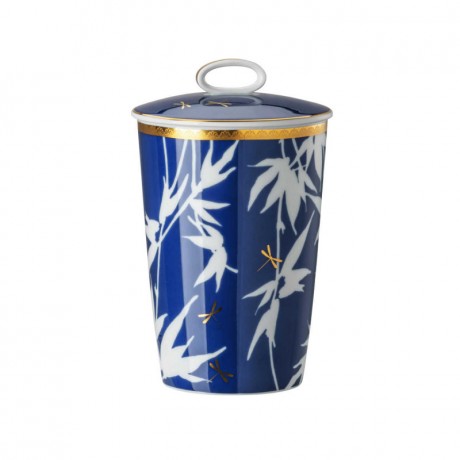 Rosenthal Rosenthal Heritage Turandot blue Tischlicht mit Duftwachs 2-tlg. h: 14 cm / 0,39 L Rosenthal Heritage Turandot синяя настольная лампа с ароматным воском 2 шт. высота: 14 см / 0,39 л