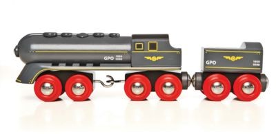 BRIO Schwarzer Kugelblitz mit Kohlentender Черная шаровая молния с угольным тендером