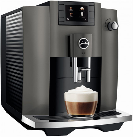 Cradys Cradys Kaffeevollautomat Jura E6 EC Dark Inox  Полностью автоматическая кофемашина Crady Jura E6 EC Dark Inox
