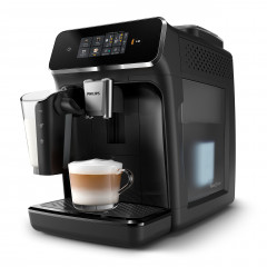 Philips Philips Kaffeevollautomat EP2331/10 2300 Series, 4 Kaffeespezialitaten, mit LatteGo-Milchsystem, Klavierlack-Schwarz Полностью автоматическая кофемашина Philips EP2331/10 серии 2300, 4 сорта кофе, с молочной системой LatteGo, черный рояль