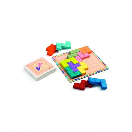 DJECO Polyssimo Puzzle board game Kinder Настольная игра-головоломка Polyssimo для детей