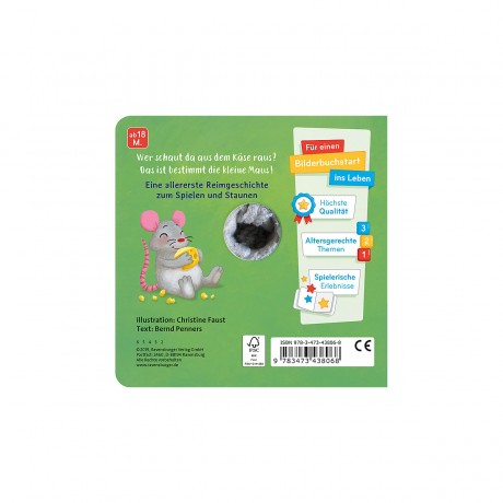 Ravensburger Mein liebstes Fingerpuppenbuch: Hallo Моя любимая пальчиковая книжка: Привет