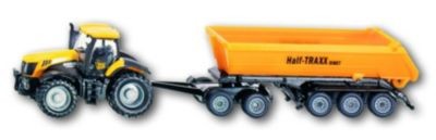 SIKU SIKU 1858 Traktor mit Dolly und Kippmulde 1:87 Трактор SIKU 1858 с тележкой и самосвальным кузовом 1:87