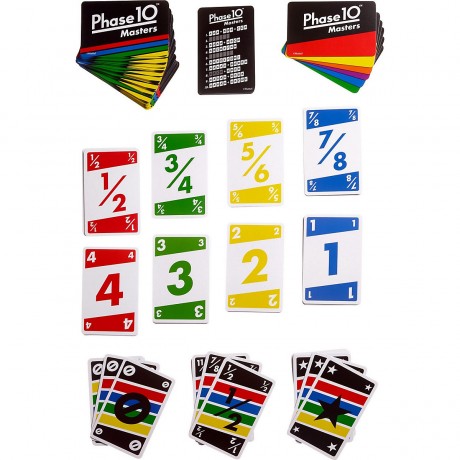 Mattel Mattel Games Phase 10 Masters Mattel Games Фаза 10 Мастера