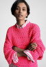 Tommy Hilfiger CREW NECK Jumper bright cerise pink КРУГЛЫЙ ВЫРЕЗ джемперы ярко-вишнево-розовый