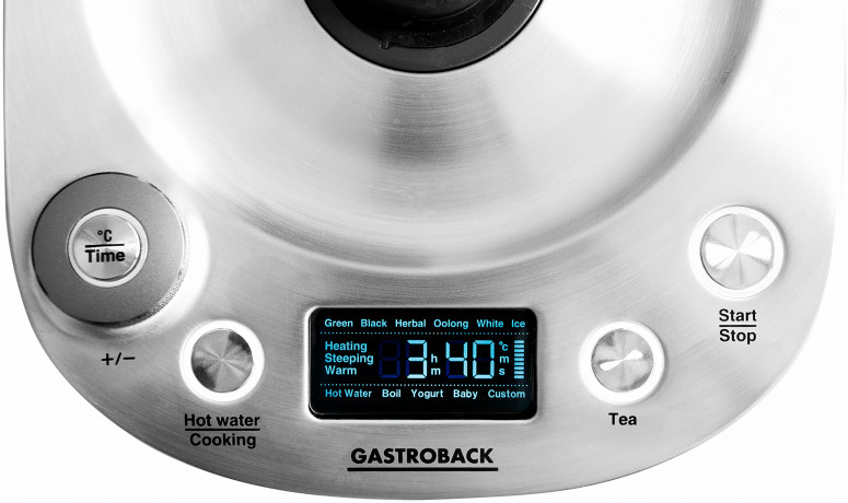 Gastroback Gastroback Wasserkocher Tea  More Advanced 42438, 1,5 l, 1400 W  Чайник гастробаковый Tea More Advanced 42438, 1,5 л, 1400 Вт