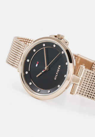 Tommy Hilfiger CAMI Watch rosegold-coloured/black CAMI-Смотреть цвет розового золота/черный