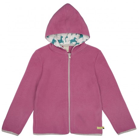 loud + proud Jacke Wollfleece Outdoorjacken fur Madchen Куртка шерстяная флисовая Уличные куртки для девочек