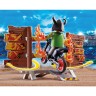 PLAYMOBIL PLAYMOBIL 70553 Stuntshow Motorrad mit Feuerwand PLAYMOBIL 70553 Мотоцикл для трюковых шоу со стеной огня