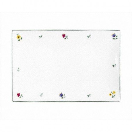 Gmundner Keramik Gmundner Keramik Streublumen Platte rechteckig 30 x 20 cm Керамическая тарелка для цветов Gmundner прямоугольная 30 x 20 см