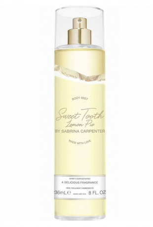 Sabrina Carpenter Lemon Pie Mist 236ml, Парфюмированный мист для тела  236 мл, гурманский цитрусово-ванильный аромат