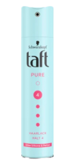 taft Haarlack PURE, ohne Silikone &amp; Parfum, Тафт лак для волос без силиконов и ароматизаторов 250 мл