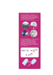 Swiffer Staubmagnet Nachfullpackung Pink 18st, Cменные салфетки-насадки для щетки Swiffer, захват пыли, шерсти и волос без разводов, 18шт