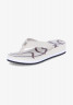 Tommy Hilfiger ROPE M WEDGE T-bar sandals weiss ROPE M WEDGE Сандалии с Т-образной перемычкой белый