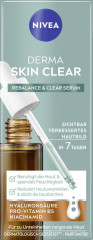 NIVEA Derma Skin Clear Serum, 30 ml, Нивеа Сыворотка для лица, гиалурон, ниацинамид и провитамин B5, для проблемной кожи, 30 мл