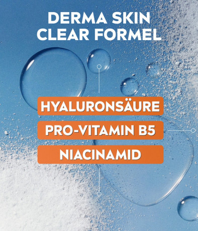 NIVEA Derma Skin Clear Serum, 30 ml, Нивеа Сыворотка для лица, гиалурон, ниацинамид и провитамин B5, для проблемной кожи, 30 мл