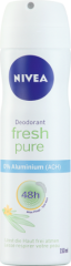 NIVEA Дезодорант-спрей Fresh Pure, 150 мл
