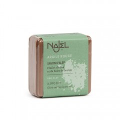 Najel Aleppo-Seife rote Tonerde 100g  Мыло Aleppo Красная глина 100г