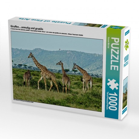 CALVENDO Puzzle CALVENDO Puzzle Giraffen....anmutig und grazios Пазл CALVENDO Пазл жирафы... грациозные и грациозные