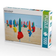 CALVENDO Puzzle CALVENDO Puzzle Strand von Deauville Пазл CALVENDO Puzzle Пляж Довиль