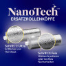 SCHOLL Nano Refill 2PK Ultra, 2 St, Шолль Сменные ролики Nano Ultra для электрической пилки, 2 шт