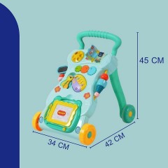 Coemo Spiel- und Lauflernwagen Nancy interaktives Spielbrett Motorikspielzeug Играть и ходунки Нэнси интерактивная настольная игра моторика игрушка