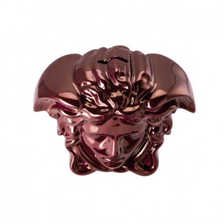 Rosenthal meets Versace Rosenthal Versace Break the bank Spardose Medusenkopf fuchsia 18x12x14,5 cm Rosenthal Versace Копилка Break the bank Голова Медузы фуксия 18x12x14,5 см