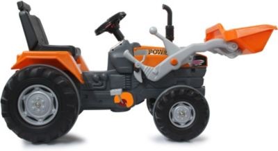 Jamara Trettraktor mit Frontlader Power Drag orange Педальный трактор с фронтальным погрузчиком Power Drag оранжевый